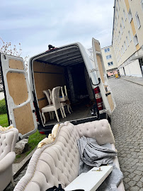 Beladener Transporter
